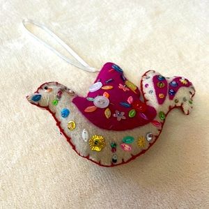 NWOT Peace Dove Ornament